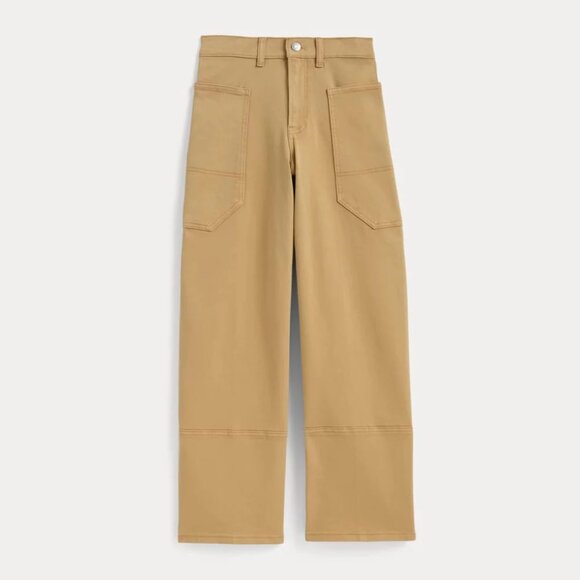 Everlane Utility Gardener Pant in Khaki - Picture 2 of 5